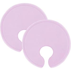2 x Coldcool Breast Therapy Gel Pack for Hot & Cold Relief - Reusable Lactation Ice Packs for Breastfeeding Engorgement, Post-Surgery Recovery, Mastiti(Purple)