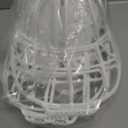 Hat Washer Cage for Washing Machine, Cap Washer with Mesh Bags, Hat Washer for Baseball Caps, Hat Cleaner/Cleaning Protector Cage (White - 2 Pack)