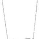 Amazon Essentials 925 Sterling Silver AAA Cubic Zirconia Pendant Necklace, 18" , (previously Amazon Collection)