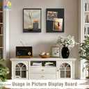 Mat Board Center, Pack of 5, 9X12 Foam Boards Acid Free Black Foam Core Boards for Mounting, Crafts, Display, Presentation and Projects, 3/16" Thick