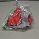 Koneseve Dog Shirt Breathable Cotton Stretchy Clothes for Small Pets 2-Pack Sunny Red & Smoky Blue M (M-(6~9lb) | Chest(~15.3"))