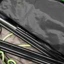 Happy Travel Camping Tent, 4/6 Person Dome Tents for Camping with Rainfly, Waterproof Clip Easy Setup Portable Family Tent with Mesh Windows, 20% More Headroom Backpacking Tents for Camping & Hiking (Black)