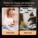 2 x Electric Nail File Drill: Rechargeable Cordless Nail Drill  9-Speed Rechargeable Electric File for Acrylic & Gel Nails, Portable Manicure & Pedicure Set for Home & Salon