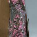 N&T NIETING 6Pcs Babys Breath Artificial Flowers, Real Touch Fake Cherry Blossom Pink Flowers Faux Flowers Bouquets for Vase Home Office Wedding Spring Indoor Outdoor Centerpiece Table Decorations