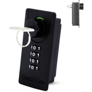 Combi-Cam 7700 & Key MAX Combination Locker LOCKS-7700, Black