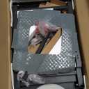 Grill Stand for Ninja Woodfire Grill Series, Universal Foldable Grill Cart for Ninja OG700 OG800 OG900 Series and OO101 Woodfire Pizza Oven, Ninja XSKUNSTAND Outdoor with 4 Wheels Tissue Holder