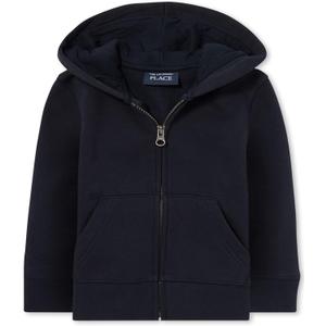 The Children's Place And Toddler Zip Up Hoodie (4T, New Navy)
