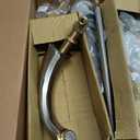 Kingston Brass KB979AL Victorian Widespread Bathroom Faucet, Brushed Nickel/Polished Brass