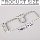 50pcs Fruit Tree Puller Limb Spreader, 4.33x1.26in Galvanized M-Type Branch Trainer Angle Benders for Bonsai and Orchard Trees Adjustable Plant Support for Training & Higher Yield