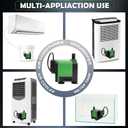 Small Condensate Pump Mini Automaitc Water Pump With Level Sensor For Ice Maker,Dehumidifier,Sump Pump Condensate Pump,Air conditioner,Green-3
