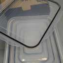 PRAKI 5-Pack Large Fruit Storage Containers for Fridge with Removable Colander, 2 in 1 Produce Storage Containers, BPA-Free Fridge Organizers and Storage Keep Fruits, Vegetables, Berry Fresh Longer