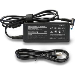 45W Laptop Charger Replacement for HP Laptop Charger Elitebook x360 Pavilion Spectre Chromebook Envy Elite x2 Computer Travel Smart Blue Tip Power Adapter