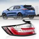 LED Tail Light Assembly with DRL Compatible With 2019-2023 Ford Edge ST/ST-Line/Titanium High-end Version Replace KT4Z13405C FO2804126 Left Driver Side