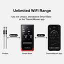 ThermoMaven Smart Bluetooth Wireless Meat Thermometer: Standalone Base, WiFi Unlimited Range, 6 Sensors with NIST Certified Accuracy, 2 Probes for Kitchen, BBQ, Grill, Oven, Smoker, Rotisserie