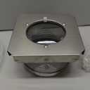 Nuanchu 2 Pcs Outdoor Patio Heater Replacement Parts Burning Net Emitter Screen and Base 4 Sided Pyramid Patio Heater and Heat Reflector Shield for Most Square Glass Tube Heat