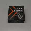 AnXin Foot Pegs Footpegs Footrest Foot Pedals Rests CNC For Z50R 80-99 XR50R 00-03 XR70R 97-03 XR80R XR100R 85-03 CRF80F CRF100F 04-13 Motorcycle Black