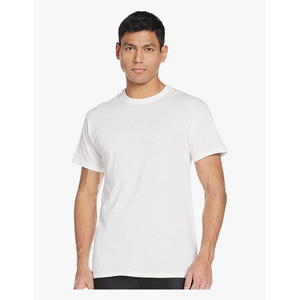 Hanes Men's 6 Pack Freshiq Comfortsoft Crewneck T-Shirt White, Size L