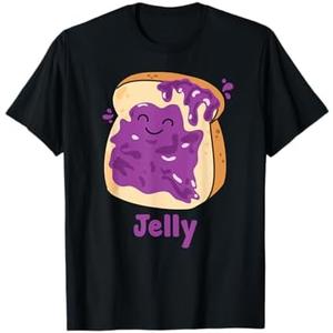 Peanut Butter & Jelly Matching Couple Halloween Best Friends T-Shirt, Size 6X