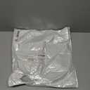 DII Woven Placemats Collection Metallic Round Placemat Set, 15", Platinum Silver, 4 Piece