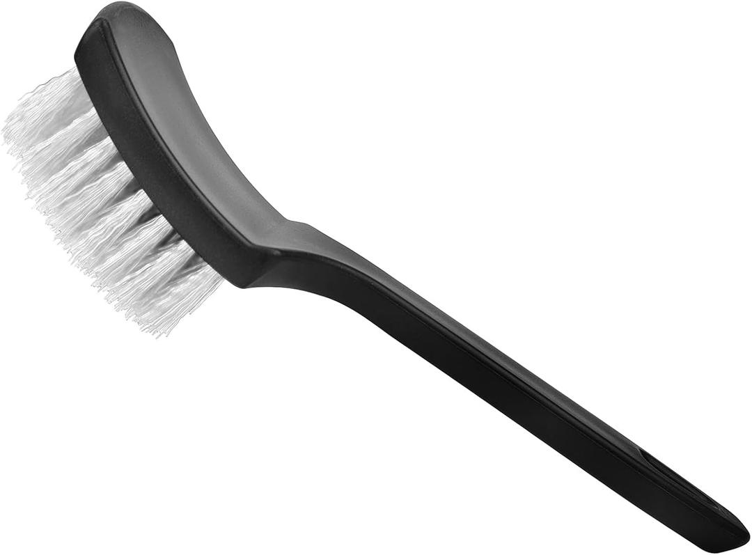 6 x Carpet Brushes for Cleaning, Scrub Brush for Floor Mats, Cleaning Brush for Car Interior and Home, Simple and Practical (White)
