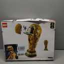 LEGO Editions FIFA World Cup Official Trophy Building Set - Kit for Display in Bedroom, Home Office, Book Shelf - Soccer Fans Collectible - with World Cup 2026 Minifigure - Gift for Fans - 43020