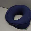 Prone Massage Pillow for Facial Support，Prone Pillow for Eye Surgery，Detachable Cover，Facial Ventilation Hole Design (Navy Blue)