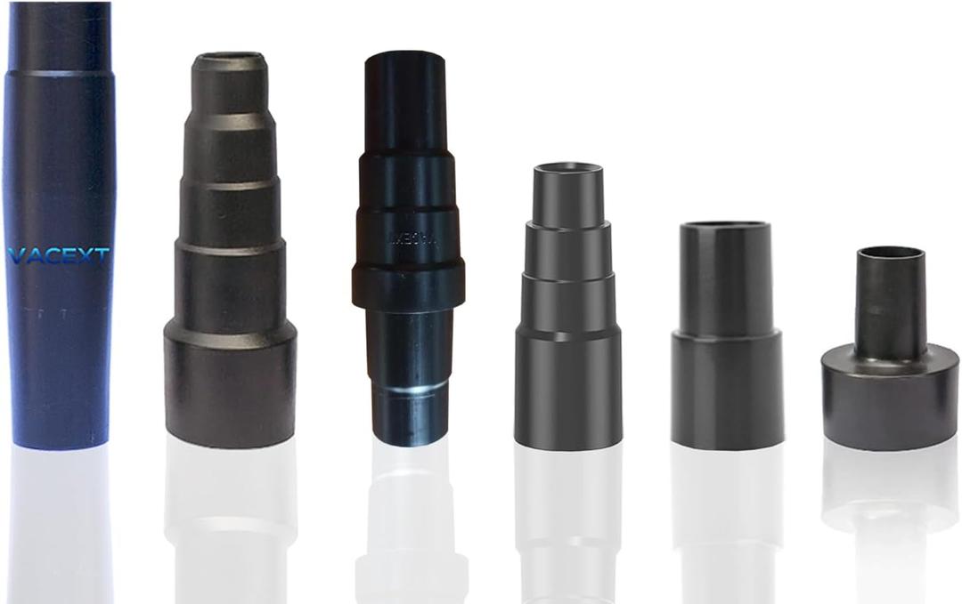 Universal Vacuum Hose Adapter Kit - Vacuum Attachment Adapter Compatible with Bissell Kenmore Electrolux Dirt Devil Hoover - Pool Vacuum Adapter Hose Connector- Wet/Dry Shop Vac Adapter