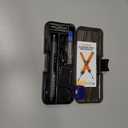 Cordless USB Rechargeable Portable Soldering Iron, 3-speed Temperature Adjustable, Heating Core, Soldering Iron Cord, Rosin, Soldering Iron Stand, Storage Case, Gray