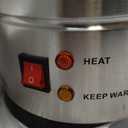 Commercial Coffee Urn 304 Grade Stainless Steel Percolate Coffee Pot Coffee Maker Hot Water Urn 1600W Hot Drink Dispenser for Catering, 8L 50-Cup