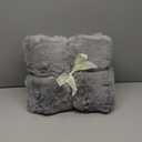 Shannon Fabrics Silver Luxe Cuddle Cut 2yd Hide