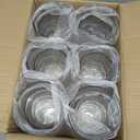 24 Pack Plastic Cylinder Vases for Centerpiece, 4 6 8 10 Inch Tall Acrylic Cylinder Vase Bulk Set Hurricane Candle Holder Glass Like Large Round Clear Plastic Flowers Vases for Wedding Home Office
