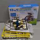 Kidwill 13-in-1 Educational Solar Robot Kit for Kids, STEM Educational Science Toy Solar Power Building Kit Puzzle DIY Assembly Solar Robotic Set for Kids, Teens and Science Lovers, Powered by the Sun