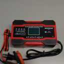 NEXPEAK NC201 10-Amp Battery Charger, Smart Trickle Charger 12V 24V Car Battery Charger Fully Automatic Maintainer Desulfator w/Temp Compensation for Car Truck Lawn Mower Boat Marine Batteries