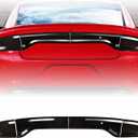 Tail Light Cover Smoked Tail Light Guard Fit for 2015-2024 Dodge Charger
