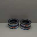 Diaper Genie Essentials Round Refill Pack of 4 | Holds Up to 1280 Newborn Diapers | Features Unscented Continuous Film | Compatible with Diaper Genie Complete and Expressions Pails