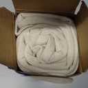 MIULEE Decorative Linen Euro Sham Pillow Covers 26x26 Natural Beige Boho FarmhouseNeutral Couch Throw Pillows for Bed Pack of 2 Accent Modern Pillowcase Sofa Livingroom Home Decor