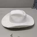 U. S. Toy White Kids Cowboy Hat, Felt Cowgirl Hat for Girls and Boys, Dress-Up and Costume Parties, Perfect for Halloween, Adult Sized, 1-Pack, 3 Years & Older