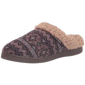 MUK LUKS Women's Suzanne Clog, Ebony, Small 5,6