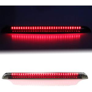 Tresound 3rd Third Brake Light for 1992-1999 Chevy C/K Suburban Yukon Tahoe, 1994-2001 Jimmy, 2003-2009 Hummer H2, 1994-2005 Blazer, 1996-2001 Bravada, LED High Mount Lamp Stop Light (Smoked)