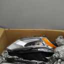 Driver Side and Passenger Side Headlights Assembly HID with DRL Replacement for Traverse 2018-2020 Housing Chrome Lamp LH RH 2PCS 84887857 84887858