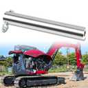 45mm x 13”Excavator Bucket Pin Compatible with John Deere/Kubota/Case/Case IH/Caterpillar/Takeuchi/Yanmar (with Grease Hole,1/2 Bolt Hole)
