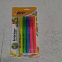 BIC BLP51WASST Brite Liner Highlighter, Chisel Tip, Assorted Colors, 5/Set