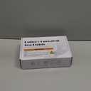 Homemory 48-Pack Novelty Flickering Flameless Tea Lights Candles, 200+Hours Battery-Operated LED Fake Candles for Wedding Table Centerpieces,Proposal,Anniversary, White Base, 1.5''  H1.3''