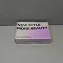 Eawwii Black Mix Brown Long Wavy Wig for Women, Pre-Cut HD Lace Natural Hairline, Glueless Middle Part, Synthetic Fiber for Daily and Party Use 20Inch