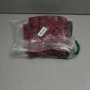 Manwan walk Mens Short Sleeve Plaid Casual Button Down Shirts Gingham Regular Fit Dress Shirts (XX-Large, Red/Black)