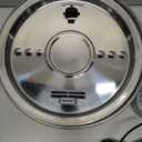 Homtyler Stainless Steel Cat Water Fountain, Pet Water Fountain 2.1L/72 oz, Dog Water Dispenser with Water Level Window, Multiple Filtration, Quiet Automatic Pet Fountain Easy Clean, 1Faucet