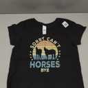 Sorry Can't Horses Bye Funny Horse TShirt Kids S