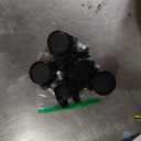 Fidom Big and Tall Office Chair, Flip Armrests for Pets & Cross Legged Sitting, Ergonomic Leather Executive Desk Chair with Foot Rest, High-Back Reclining Computer Chairs for Office Home Game - Black