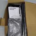 Nieifi Shower Shelves 5 Pack, Adhesive Shower Wall Shelf Organizer for Bathroom Organization, Black