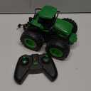 Remote Control Tractor Toys for Kids 35, Light Up Monster Trucks Toy for Boys 3,4,5,6,7 Year Old, Toddlers RC Farm Vehicle Toys for Ages 37 Years Old, Ideal Birthday Toys Gift for Boys Girls